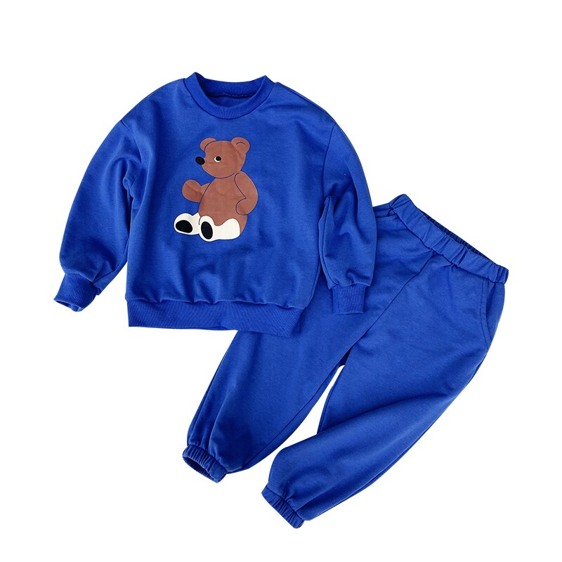 MOMI & Me Teddy Bear Matching Sweat Set